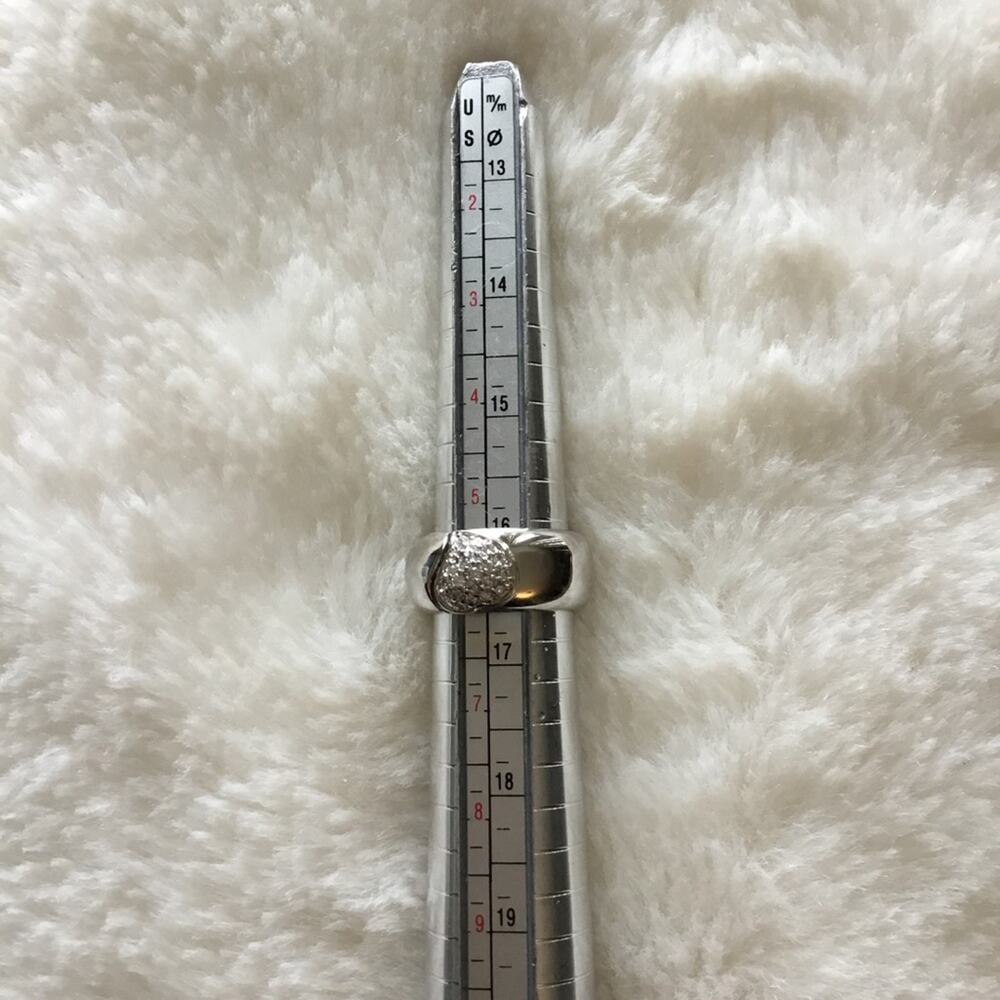 Sterling Silver Heart Crystal "I Love You" Ring - Picture 13 of 13
